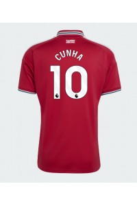 Manchester United Matheus Cunha #10 Fotballdrakt Hjemme Klær 2026-27 Korte ermer